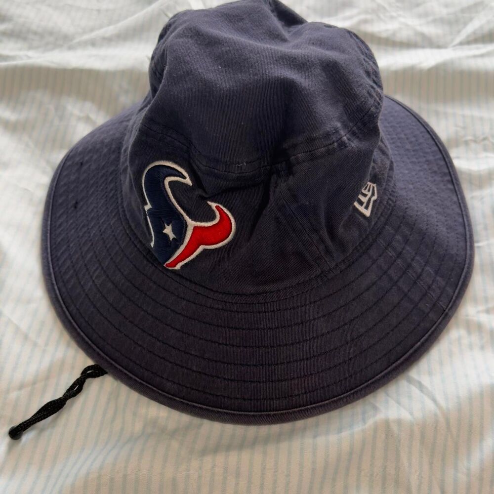 Navy Houston Texans bucket hat Size M #NFL #houston